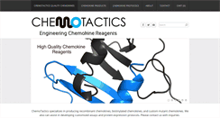 Desktop Screenshot of chemotactics.com